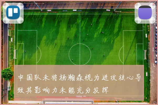 中国队未将杨瀚森视为进攻核心导致其影响力未能充分发挥